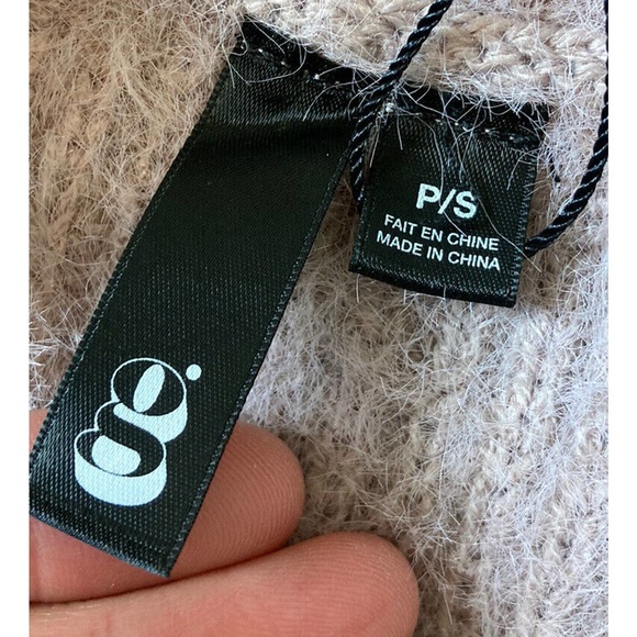 NWT G Edition Fuzzy Cardigan Small Women’s Lavender Button Front MSRP $44.95 - Picture 3 of 10